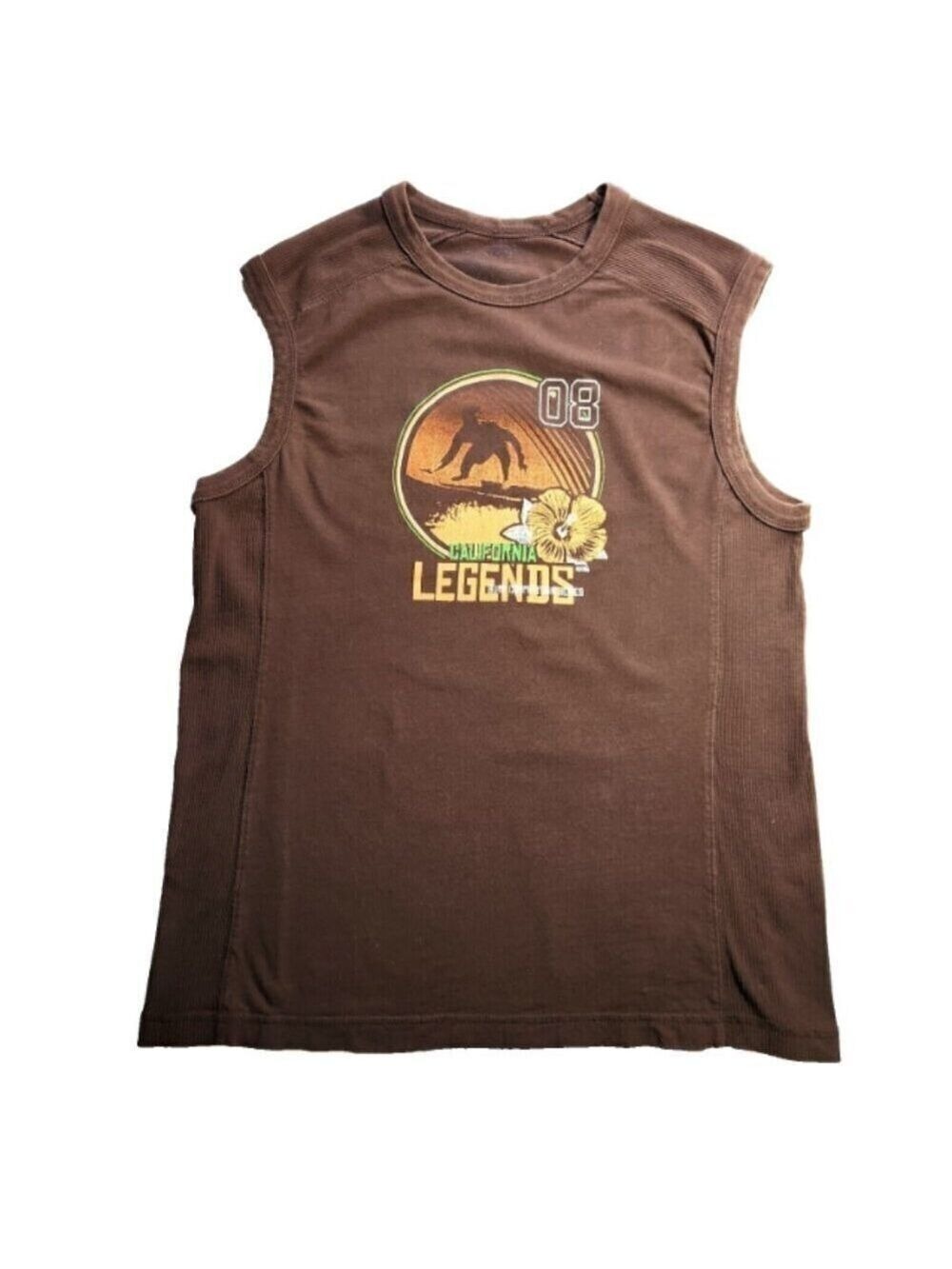 California Legends Sleeveless Shirt Men's Med. Surf Competition Series